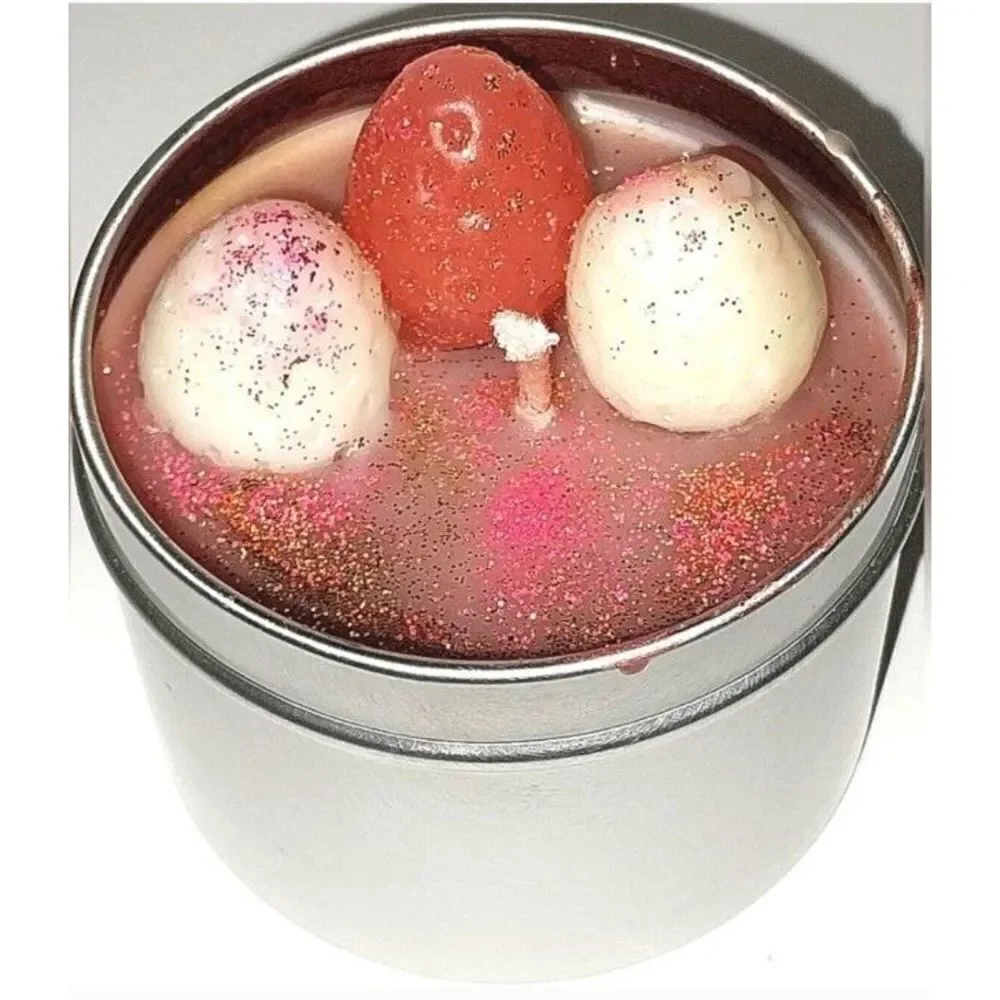 Hand crafted limited edition Smores candle